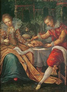 الحواس الخمسة: طعم بواسطة فرانس بوربوس الأصغر